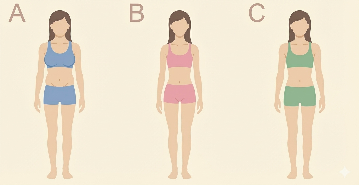 身体の厚みの参考画像