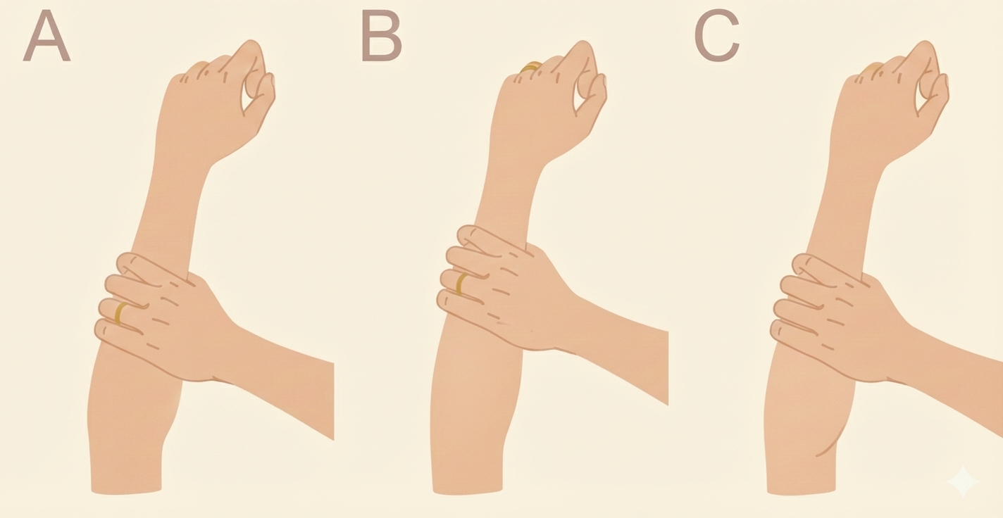 関節の大きさの参考画像