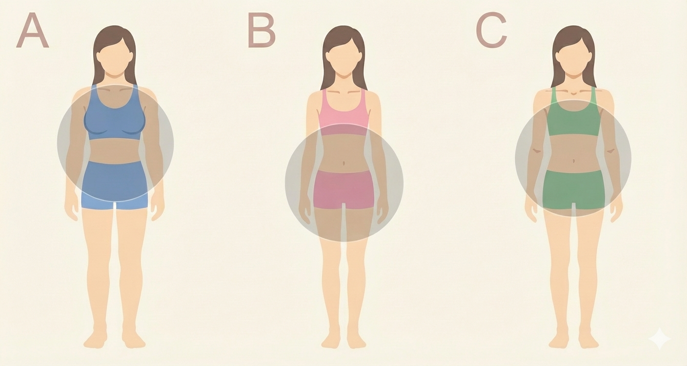 重心バランスの参考画像