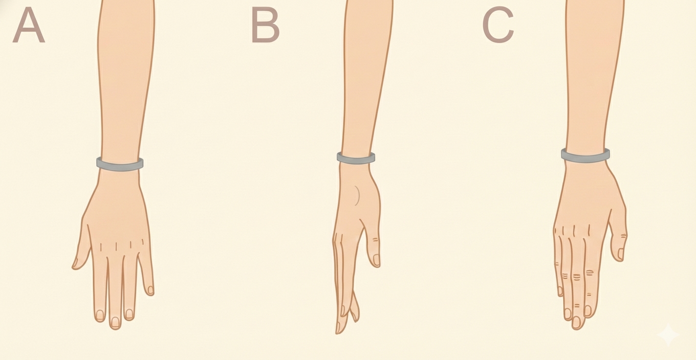 手足の特徴の参考画像